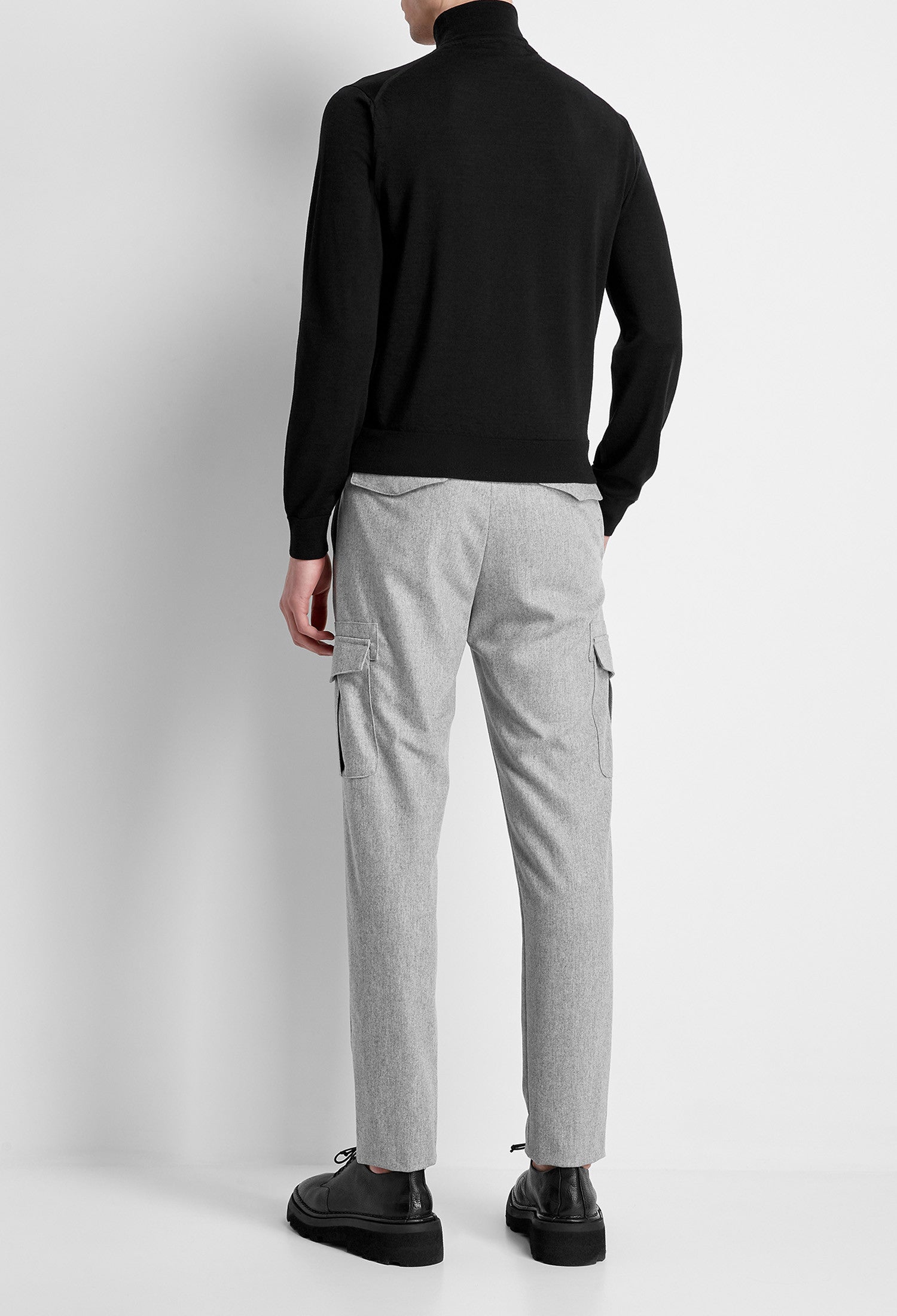 Maglia Collo alto Cashmere seta