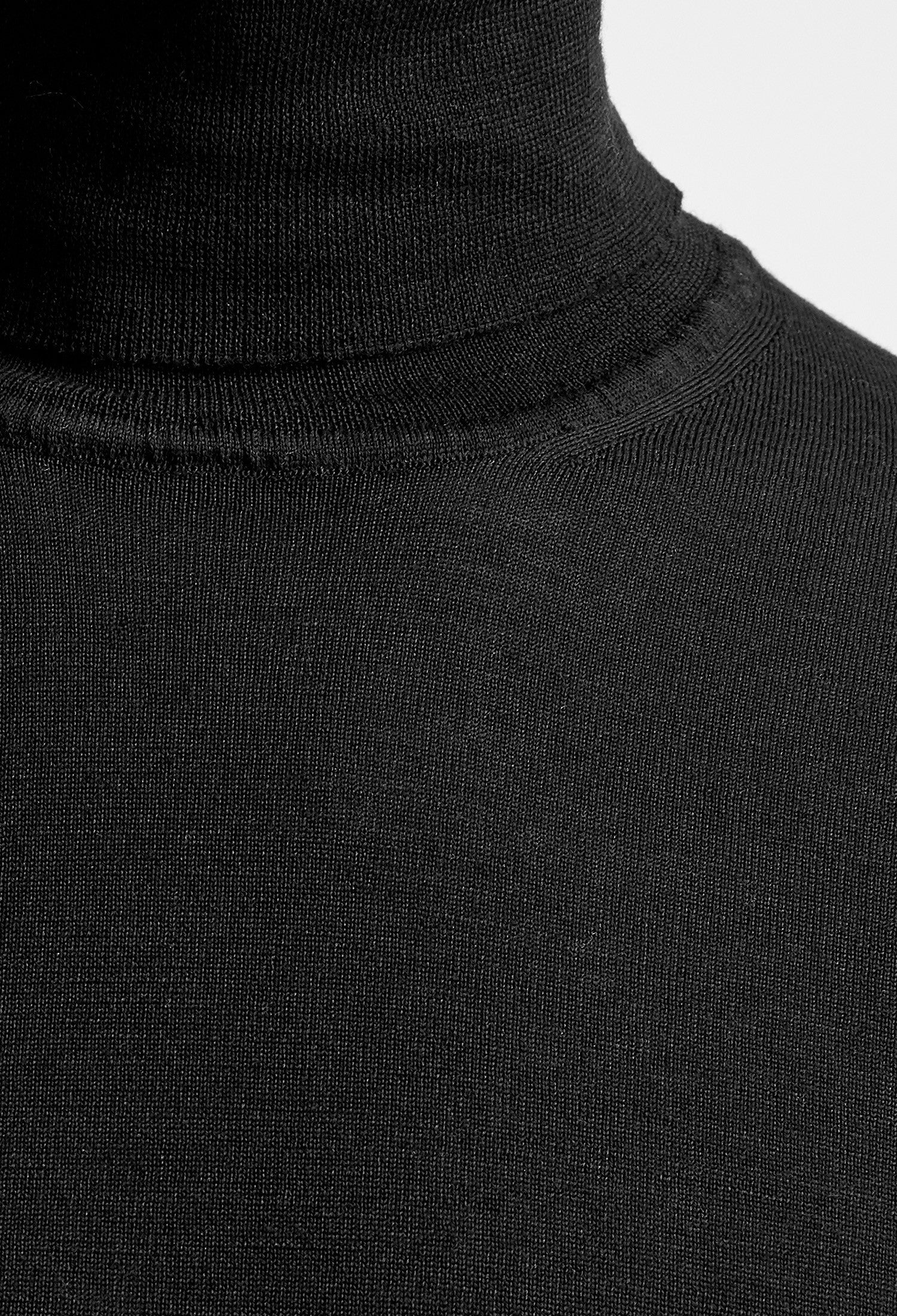 Maglia Collo alto Cashmere seta