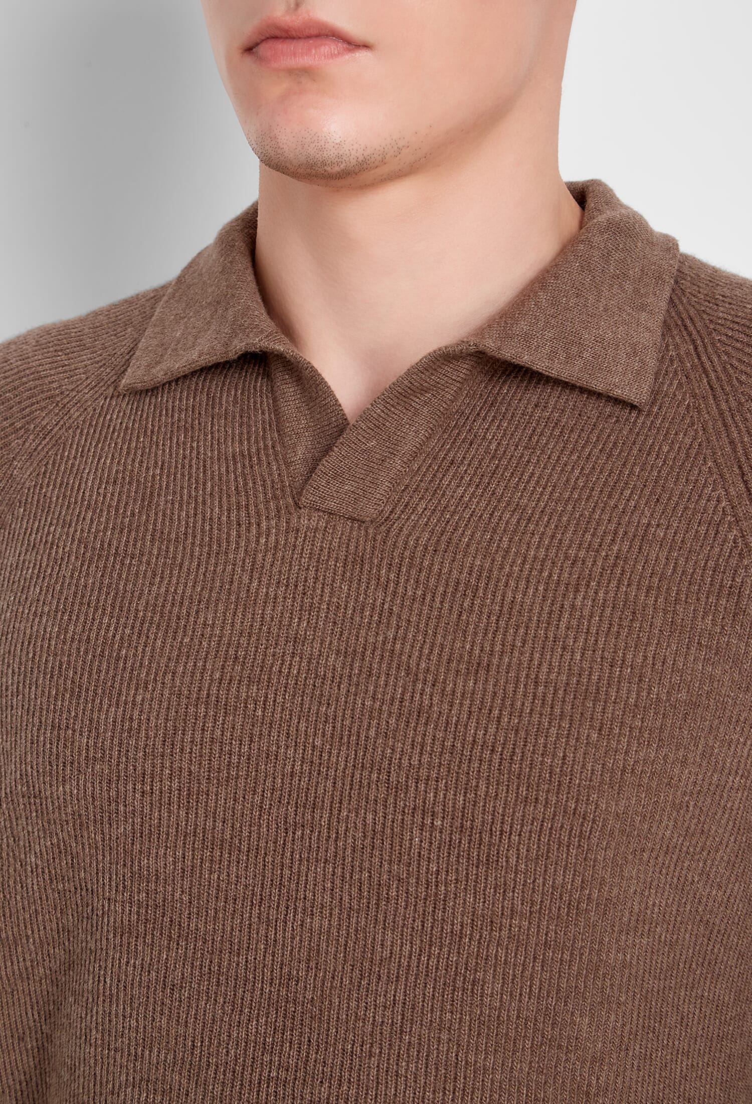 Maglia stile Polo a costa inglese