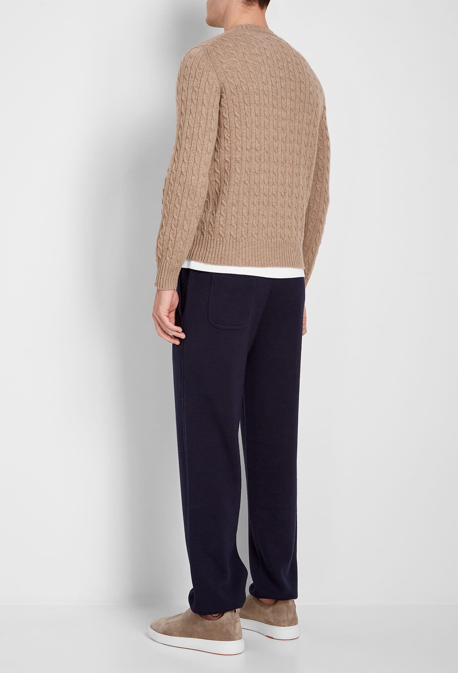 Maglia vanise in cashmere a trecce