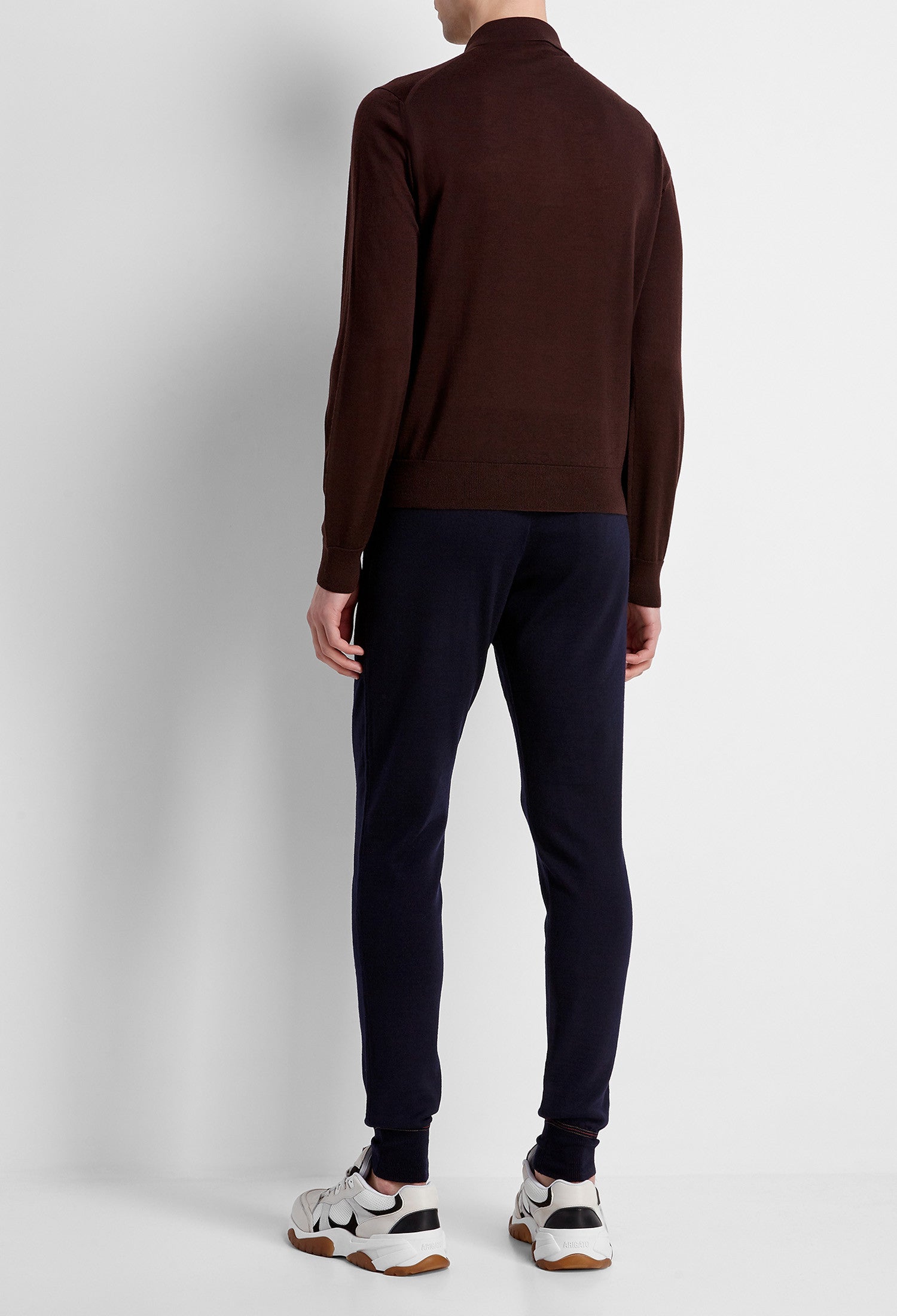 Maglia stile Polo in Cotone Sea Island