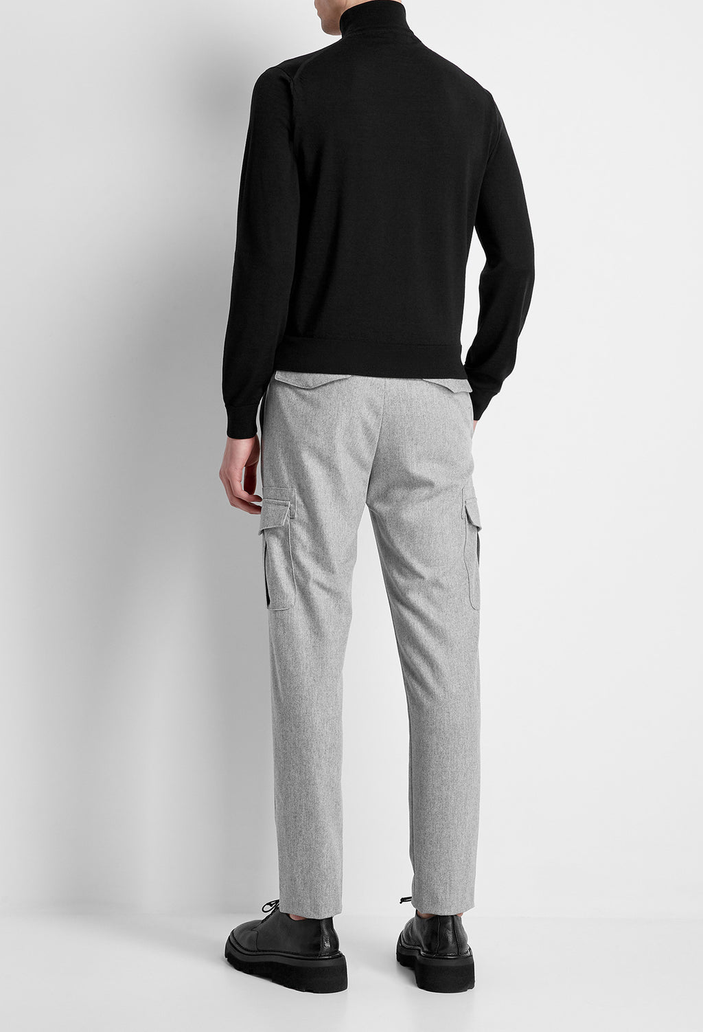 Maglia Collo alto Cashmere seta
