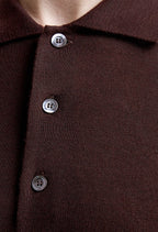Maglia stile Polo in Cotone Sea Island